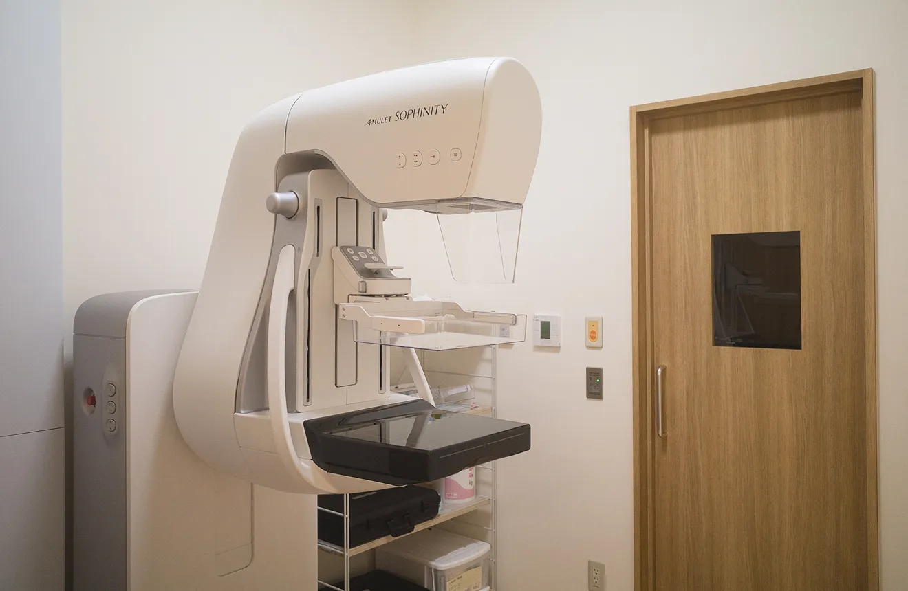 マンモグラフィ検査室 